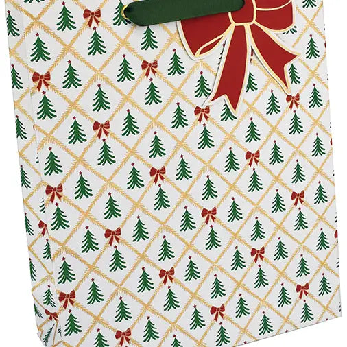Large Gift Bag - Tree Lattice