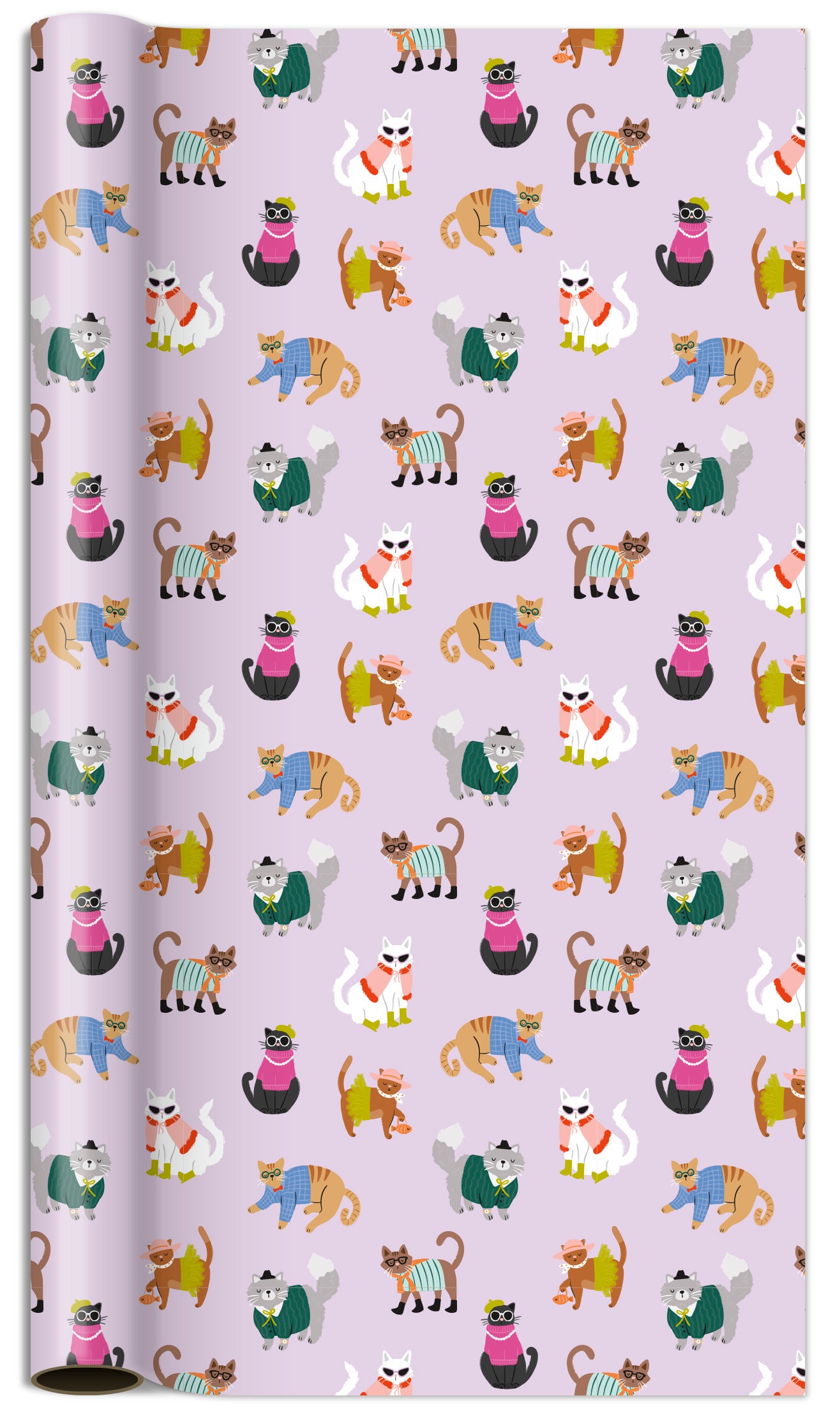 Gift Wrap Roll - Hipper Cat