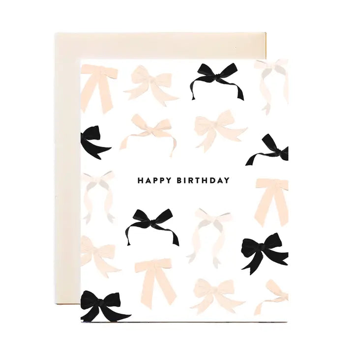 Greeting Card - Coquette Birthday Bows