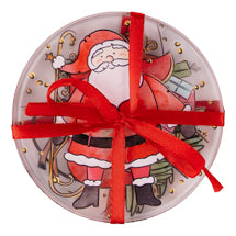 Coaster Set - Santa
