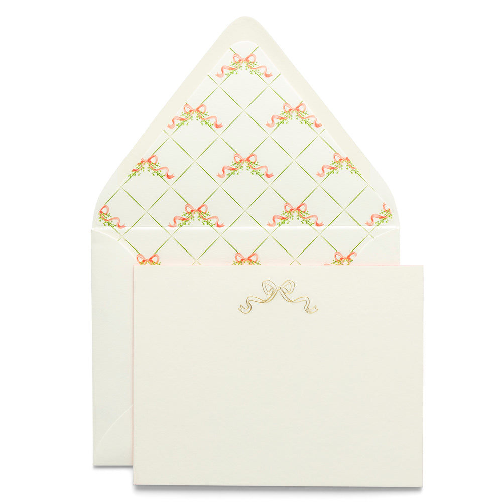Letterpress Boxed Cards - Bow