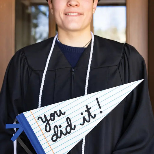 Felt Pennant Banner - You Did It