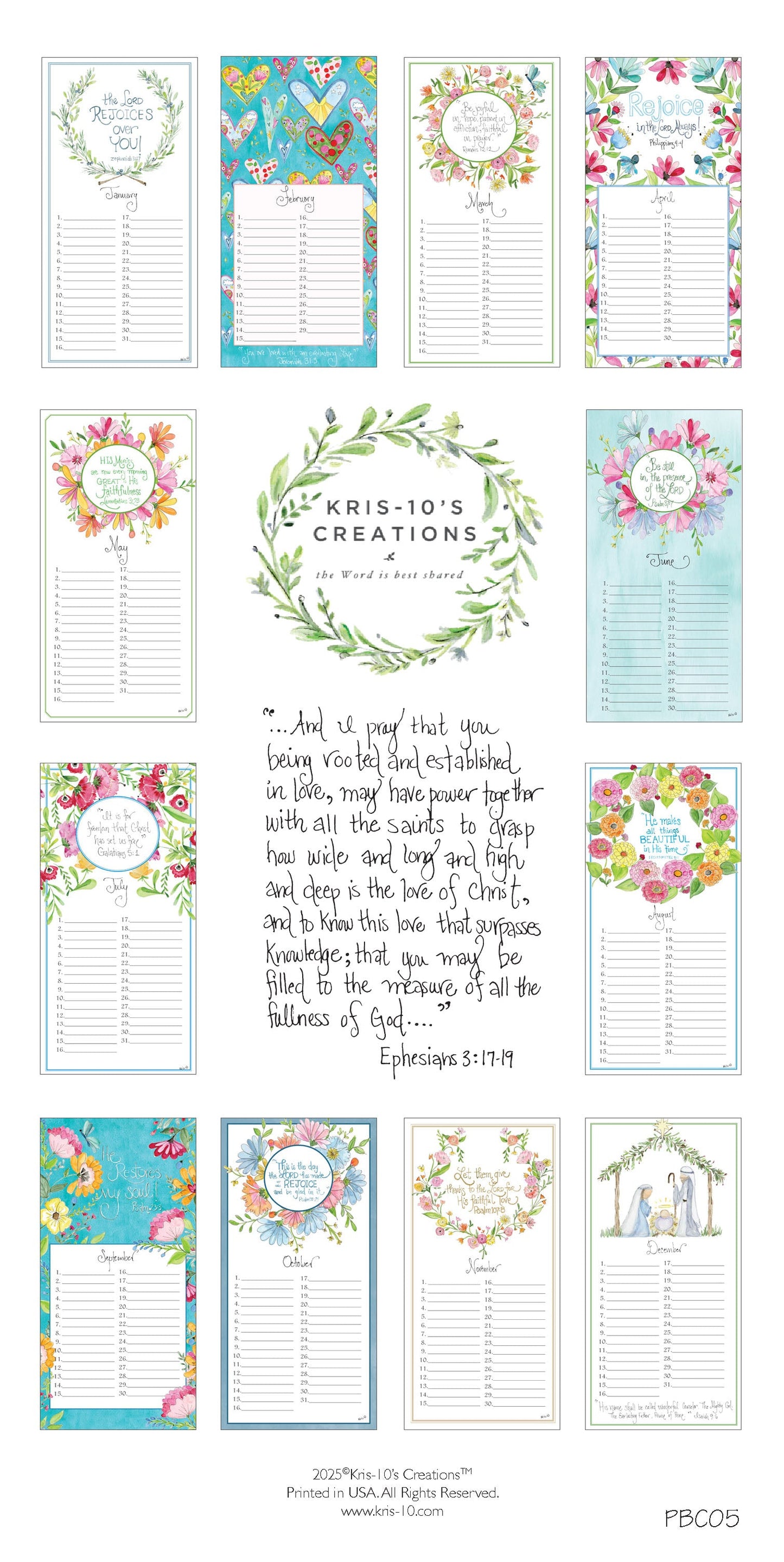 Kris-10 Perpetual Calendar