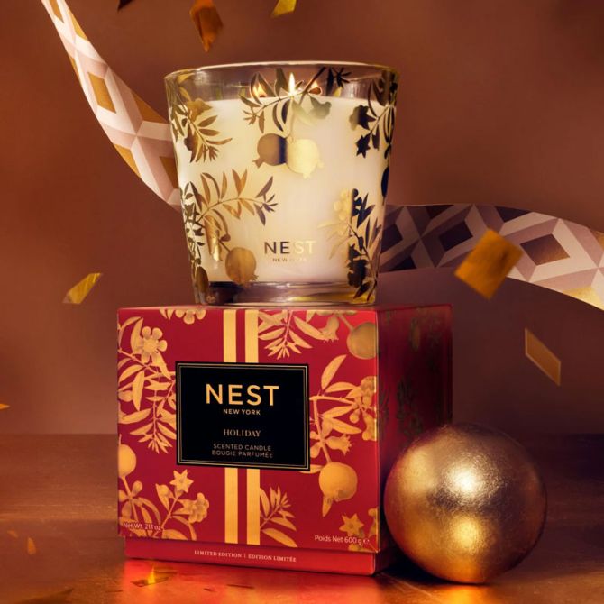 NEST Specialty 3 Wick Candle-Holiday