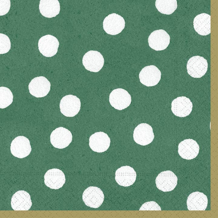 Luncheon Napkin - Spot On Green