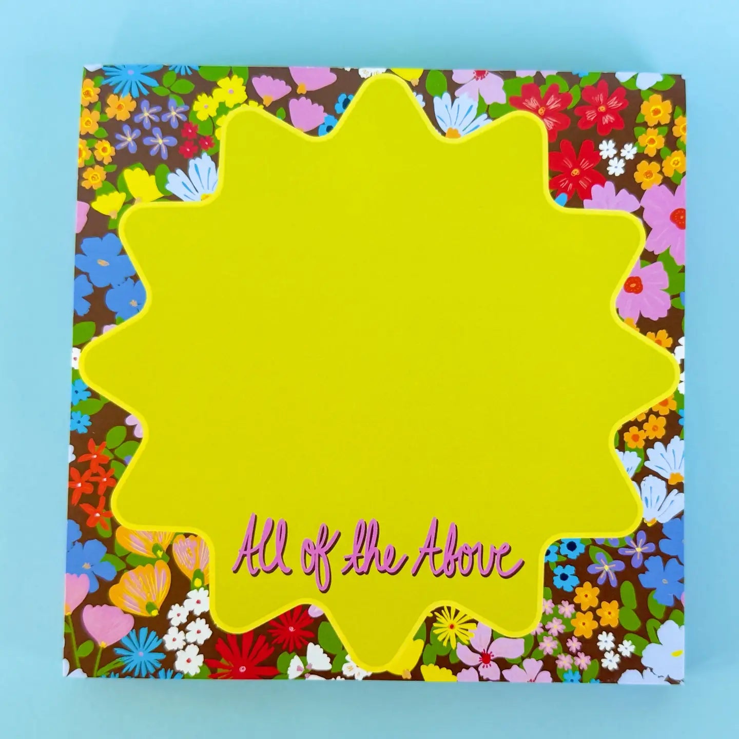 Chloe Floral Square Notepad