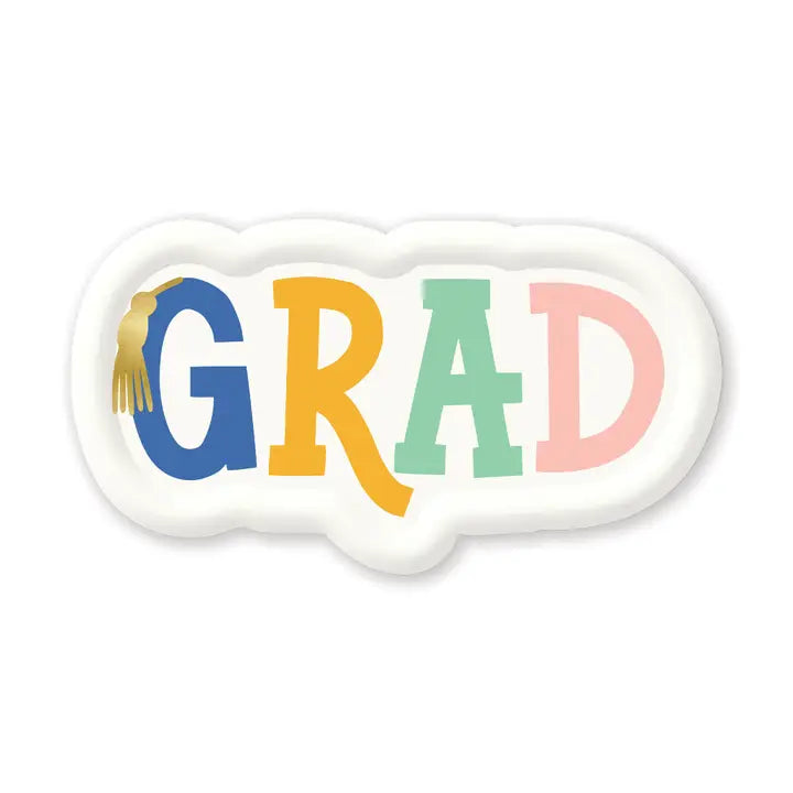 Colorful Grad Shaped Plates