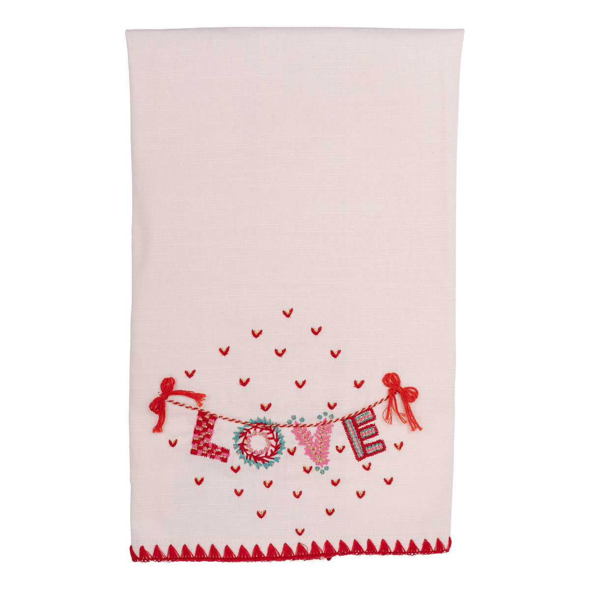 Tea Towel - Love and Lots of Hearts