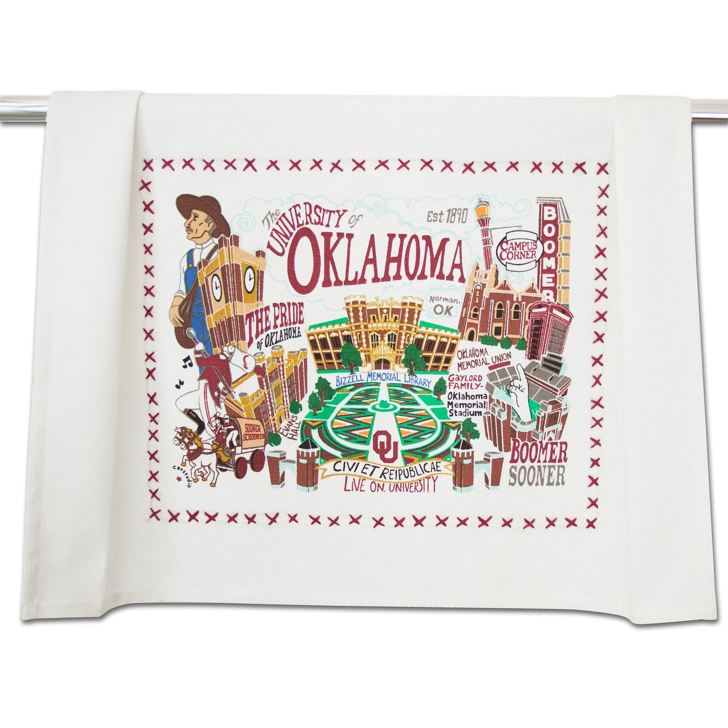Dish Towel - University of Oklahoma