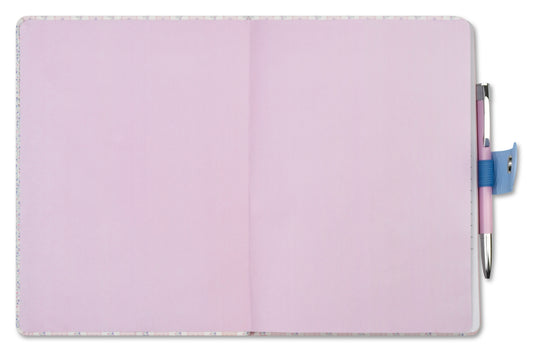 Floral Stripes Journal