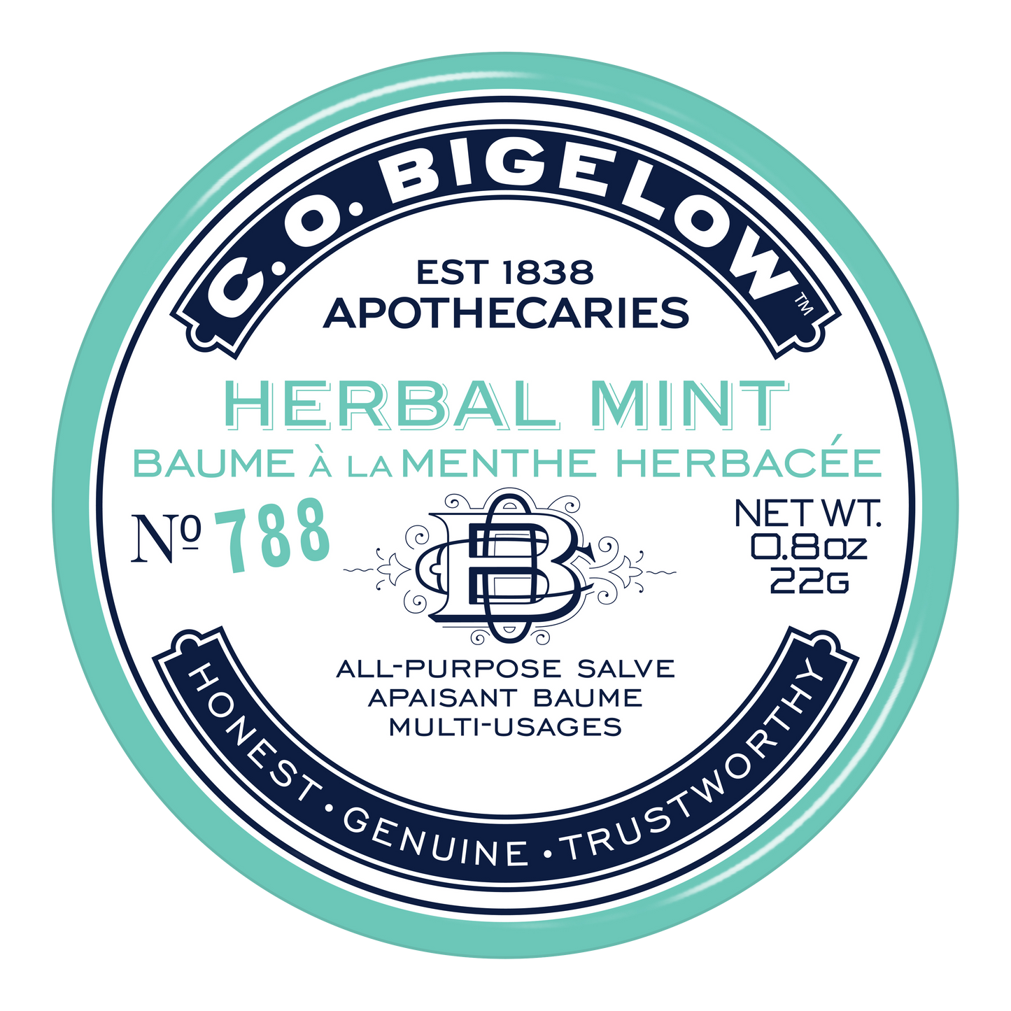 Herbal Mint Salve Tin