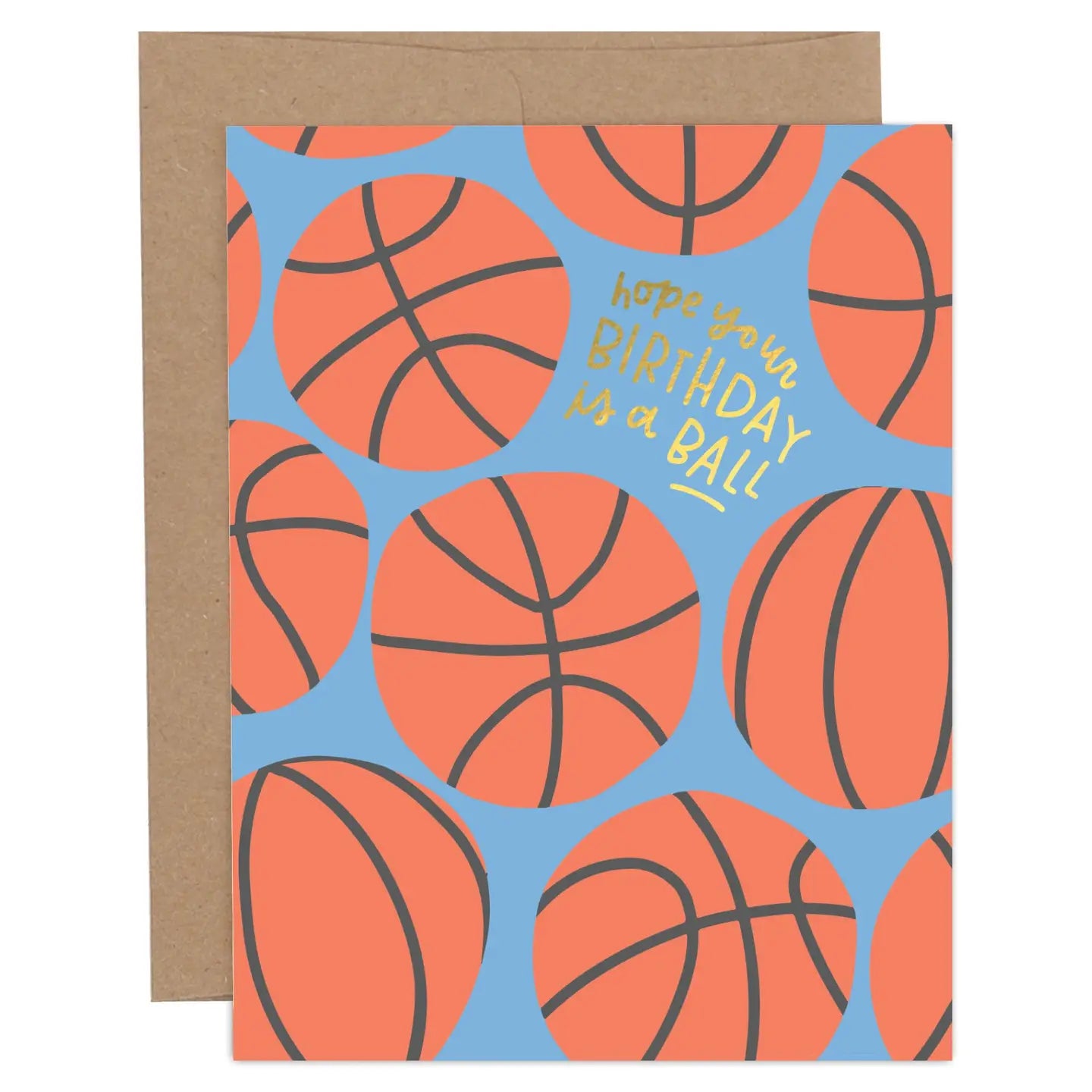 Hope Your Birthday Is A Ball Basketball Card