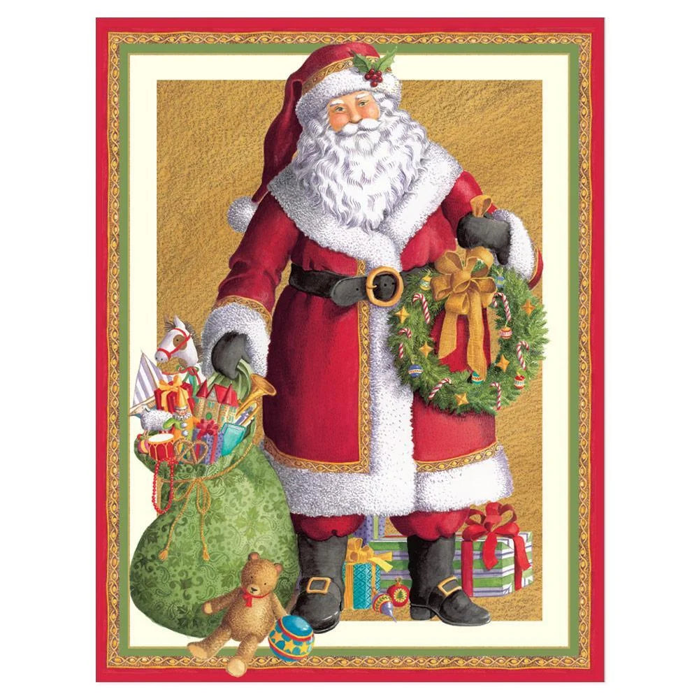 Boxed Christmas Cards - Traditional Santa