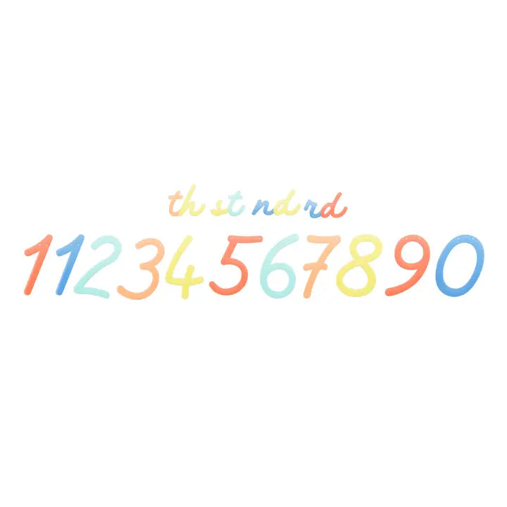 Bright Personalisable Birthday Garland Set