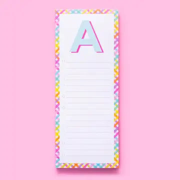 List Pad - Letter - A