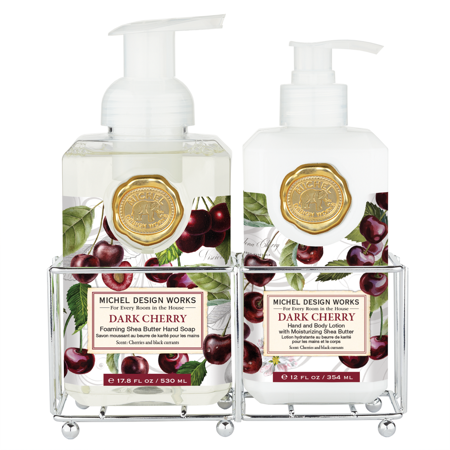 Dark Cherry Hand Care Caddy