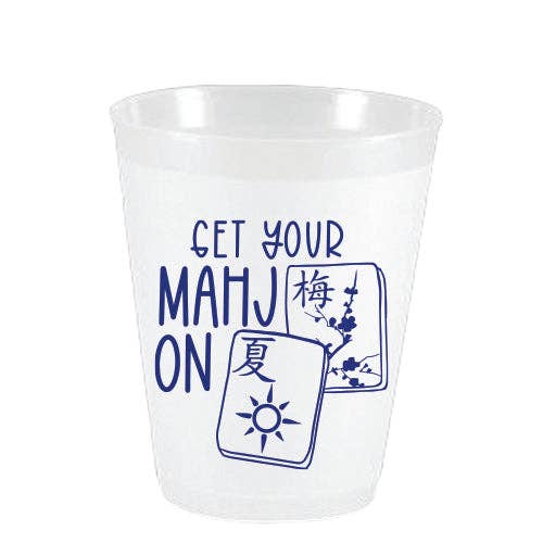 Frost Flex Cups - Get Your Mahj On - 10 CT