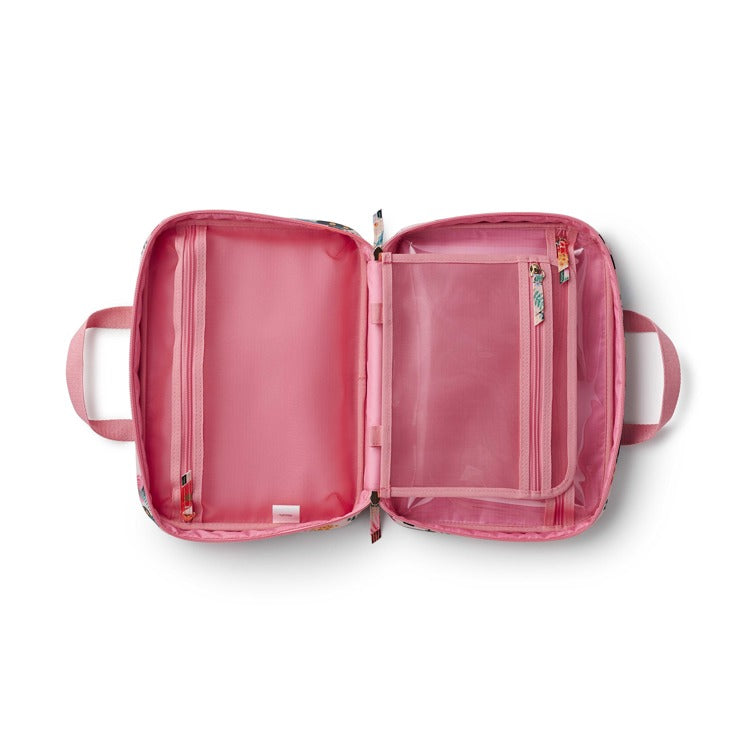 Travel Cosmetic Case - Dahlia