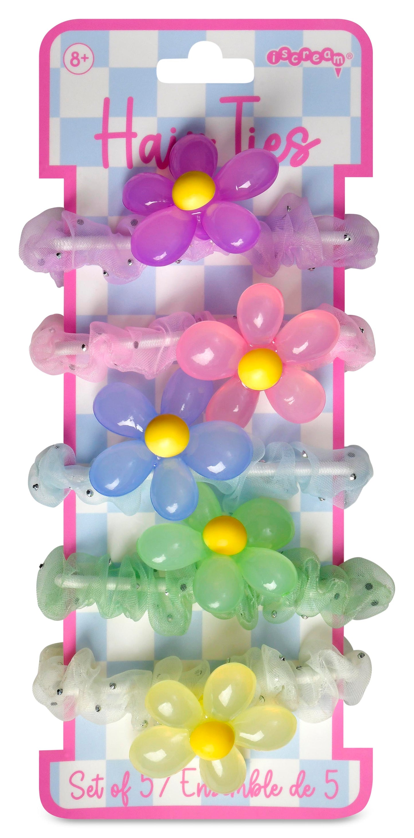 Flower Hair Tie Set