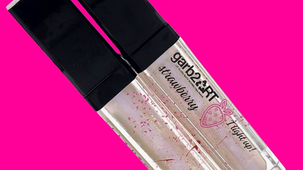 Lighted Lip Gloss - Strawberry Shake