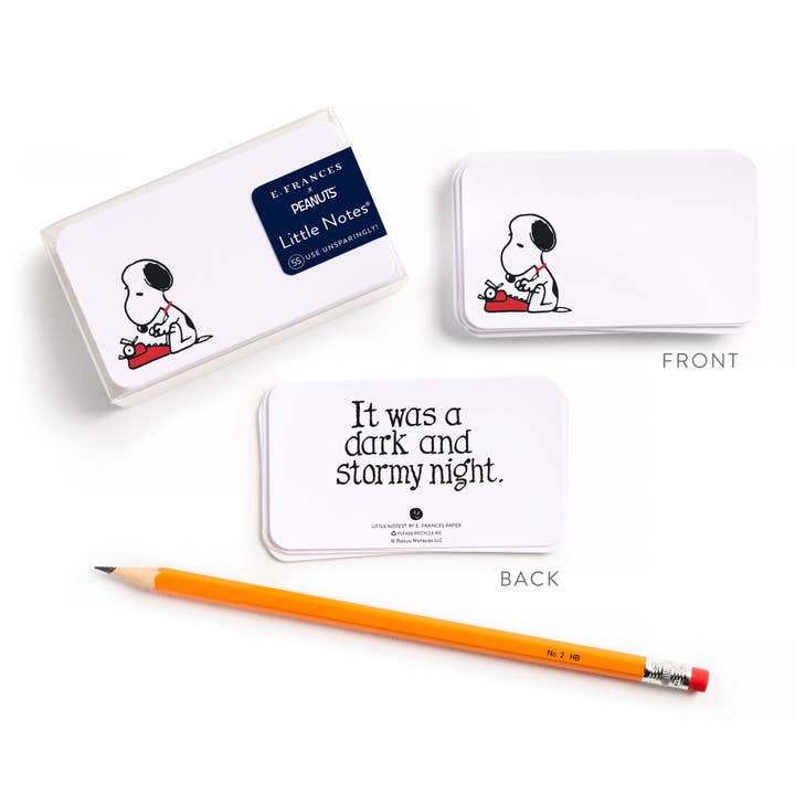 Little Notes - Peanuts Snoopy Typing