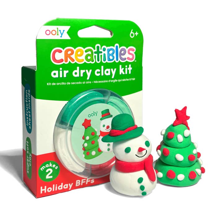 Creatibles Air Dry Clay Kit - Holiday Bffs