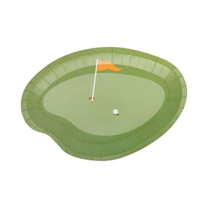 Paper Plate - Putting Green