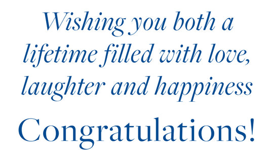 Wedding Card - Wedding Day Floral Foil