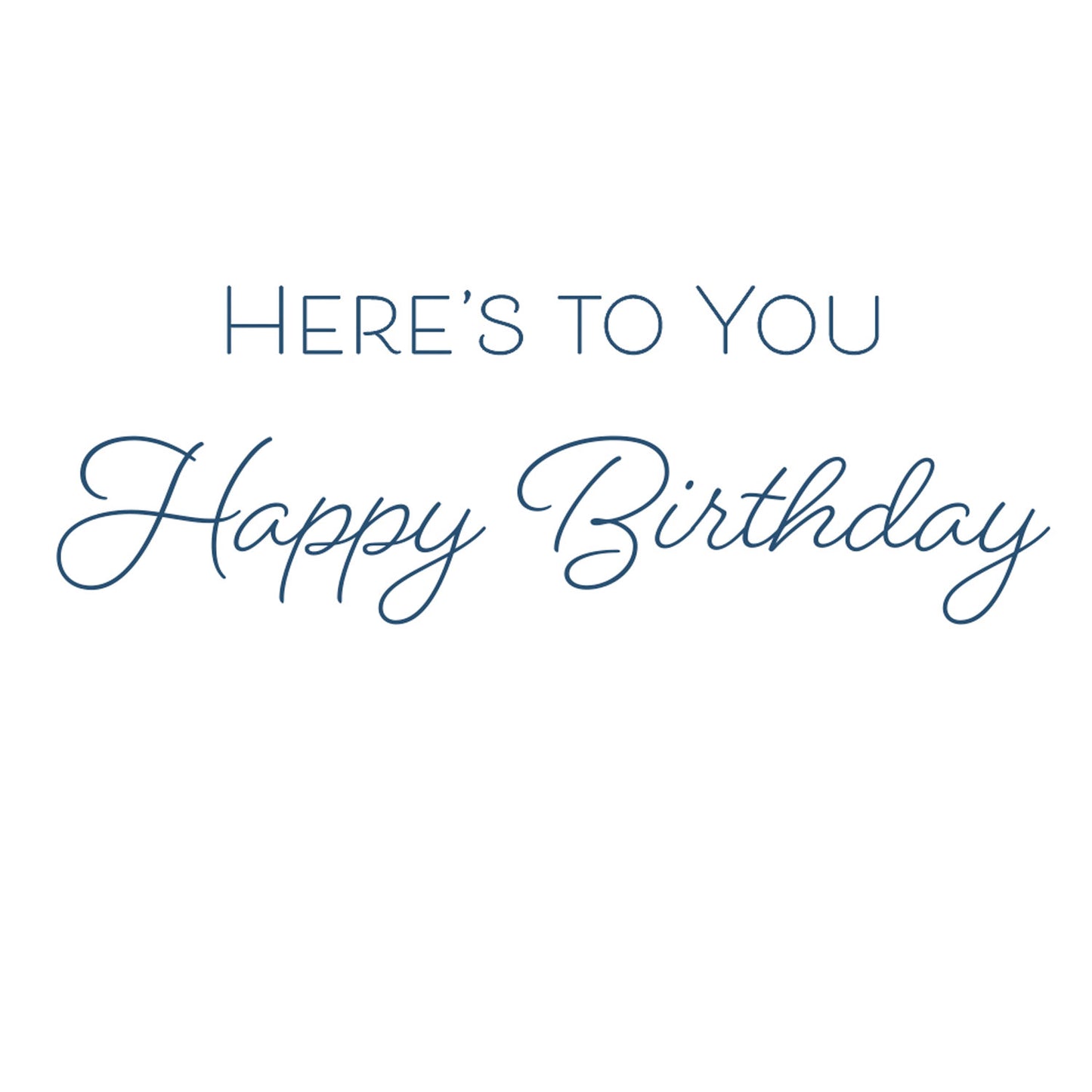 Birthday Card - A Very Good Year