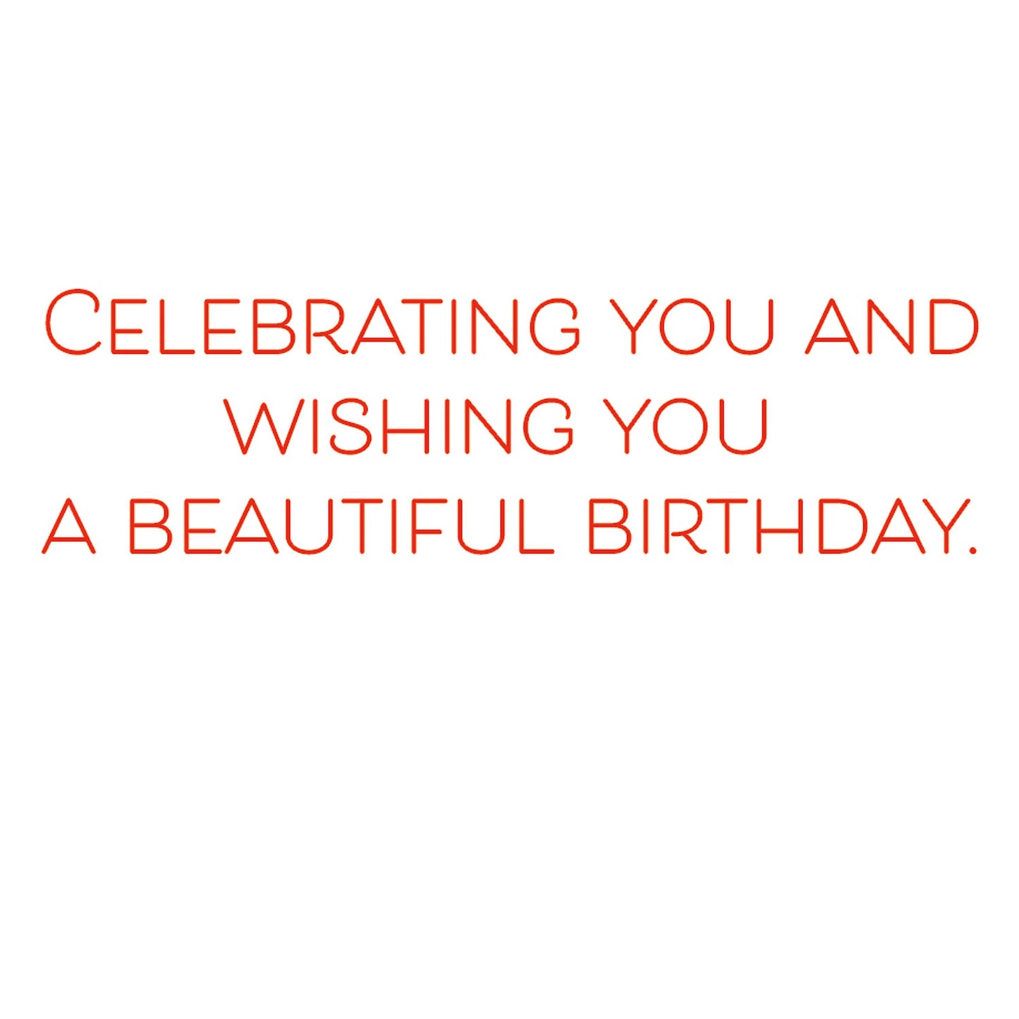 Birthday Card - Profusion Of Flowers