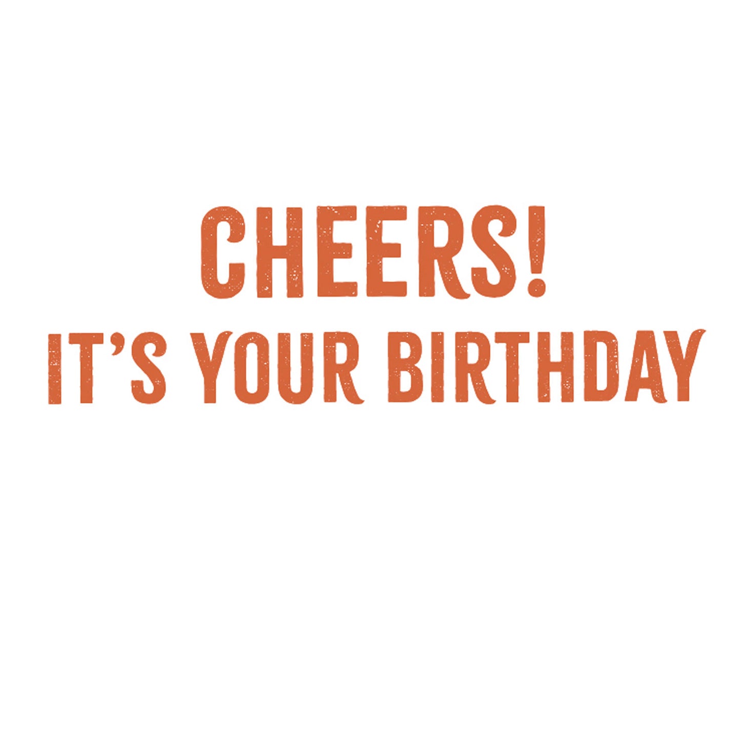 Die-Cut Birthday Card - Have A Beer