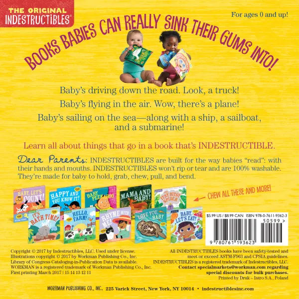 Indestructables: Things That Go