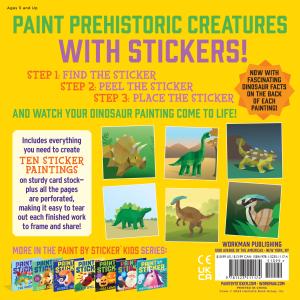 Paint by Sticker Kids: Dinosaurs