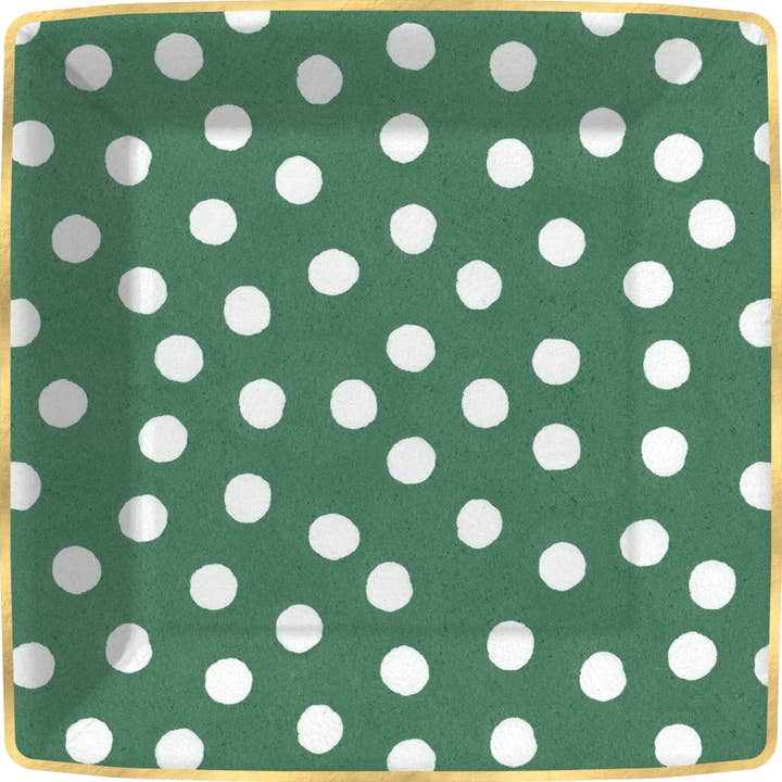 Dinner Plate - Spot On Green