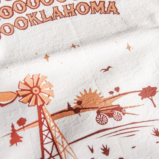 Tea Towel - Sweepin' Down the Plains