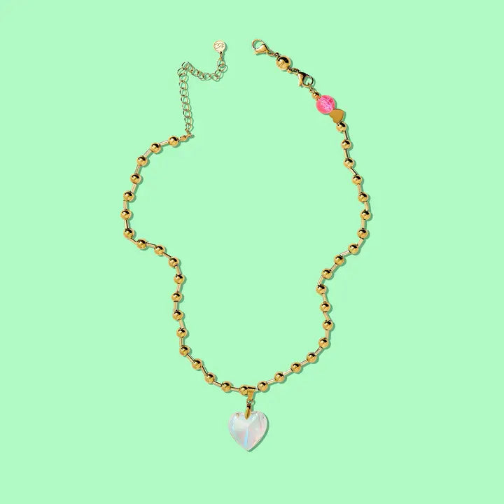 Kendall Chain Heart Necklace