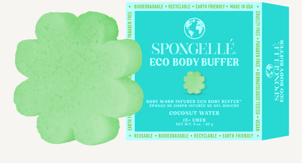 Eco Body Buffer Sponge - Coconut Water