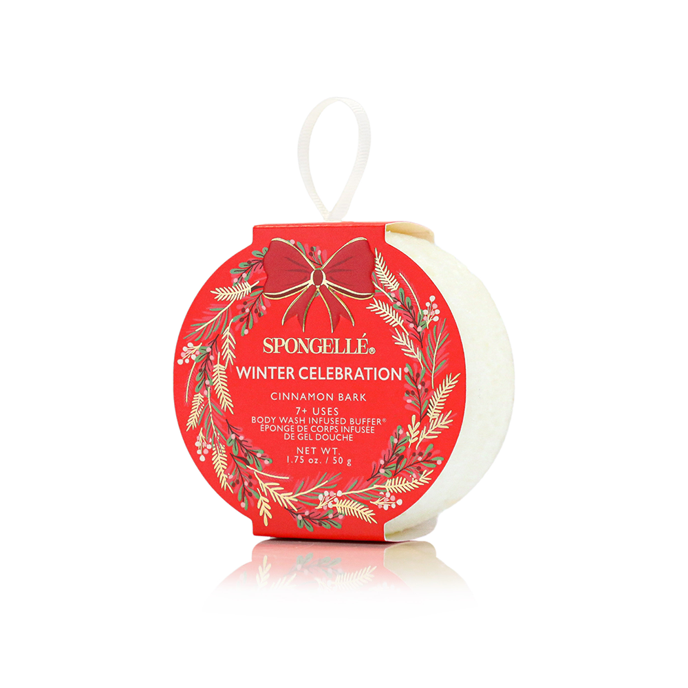 Holiday Wreath Ornament - Winter Celebration