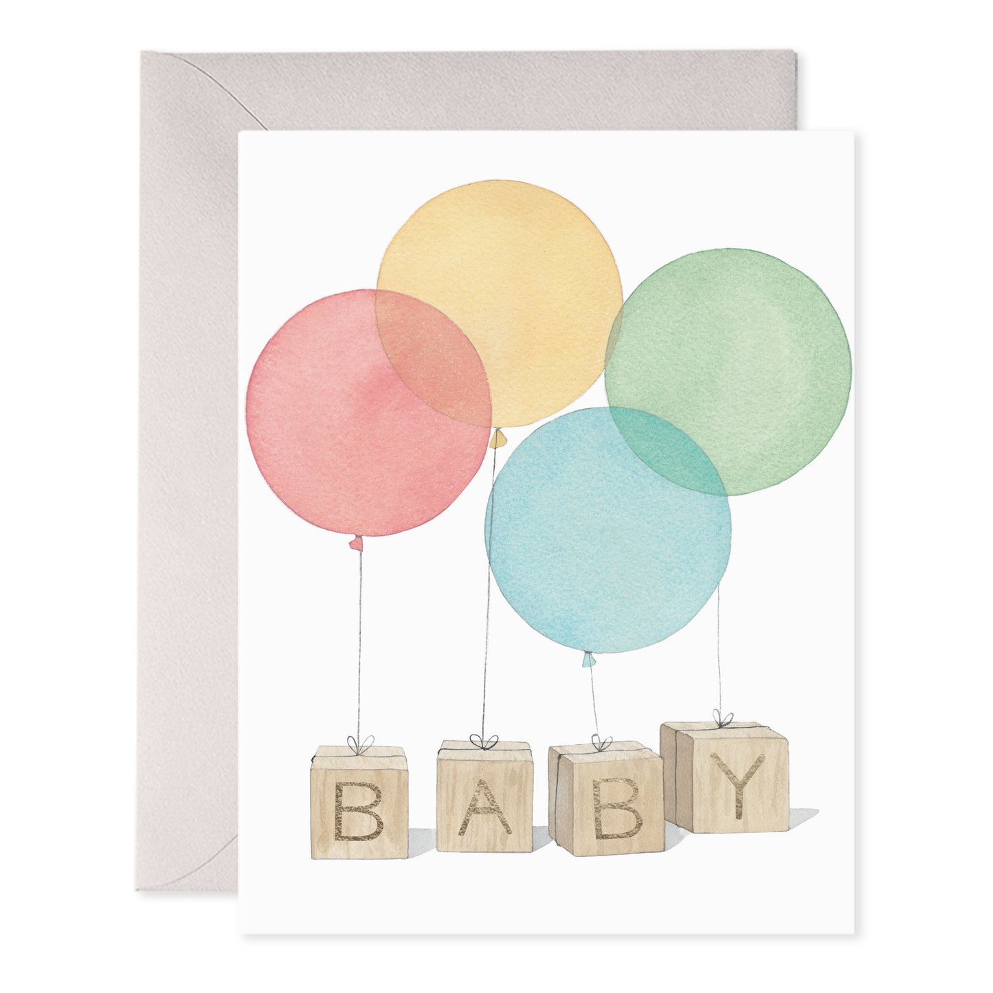 Greeting Card - Baby Blocks
