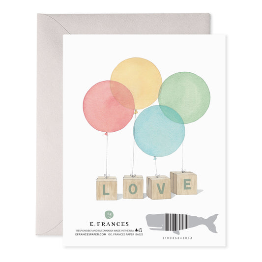 Greeting Card - Baby Blocks