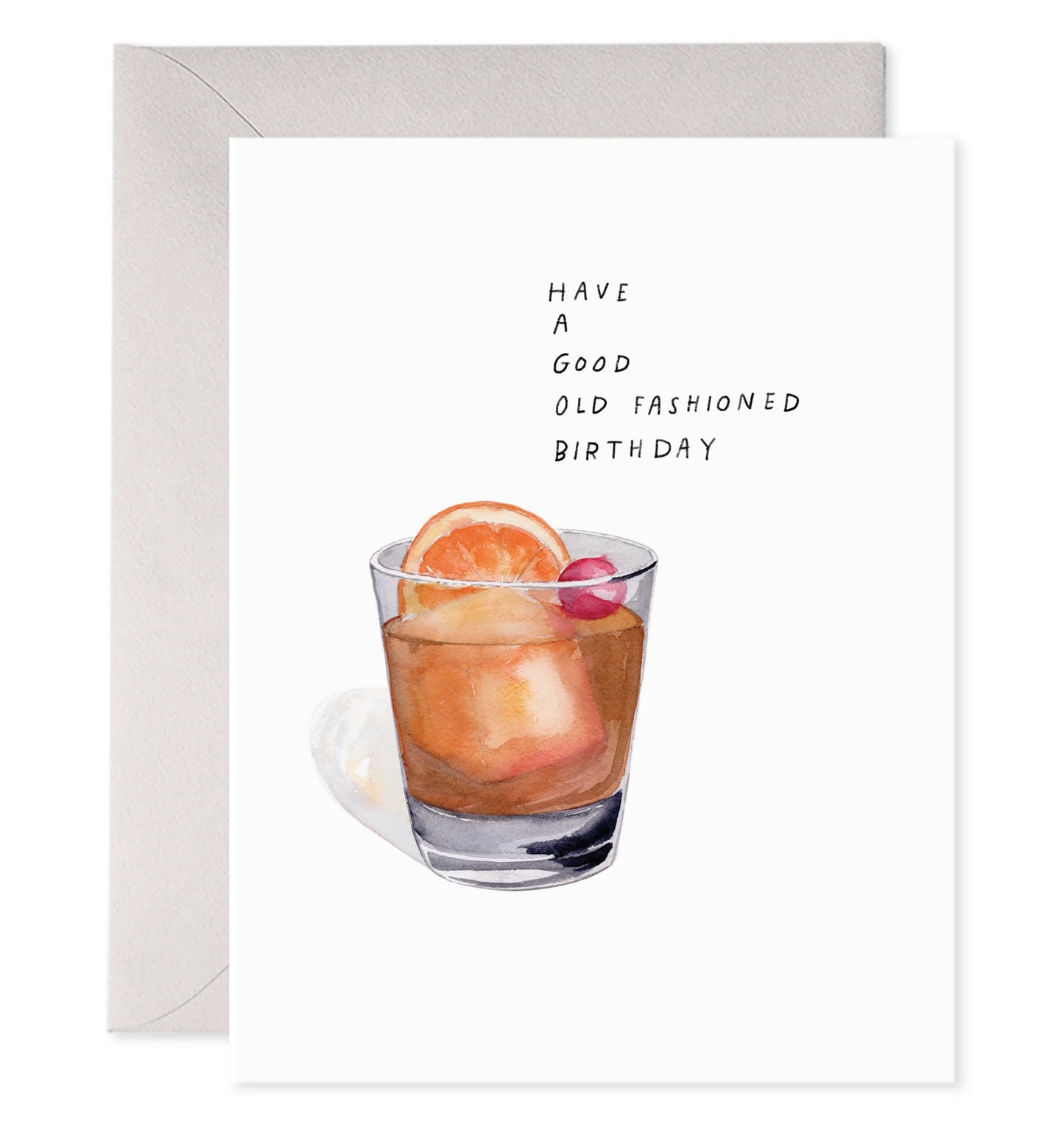 Birthday Card - Old Fashioned