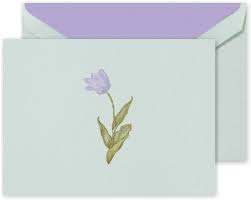 Tulip Folded Note | Set of 10