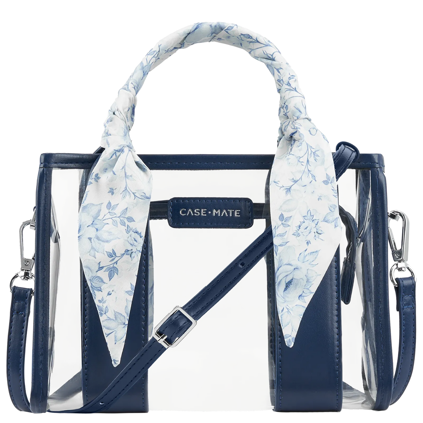 Jelly Clear Stadium Bag - Something Navy Twilly