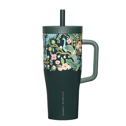 22oz Cruiser - Rifle Paper - Peacock Blue