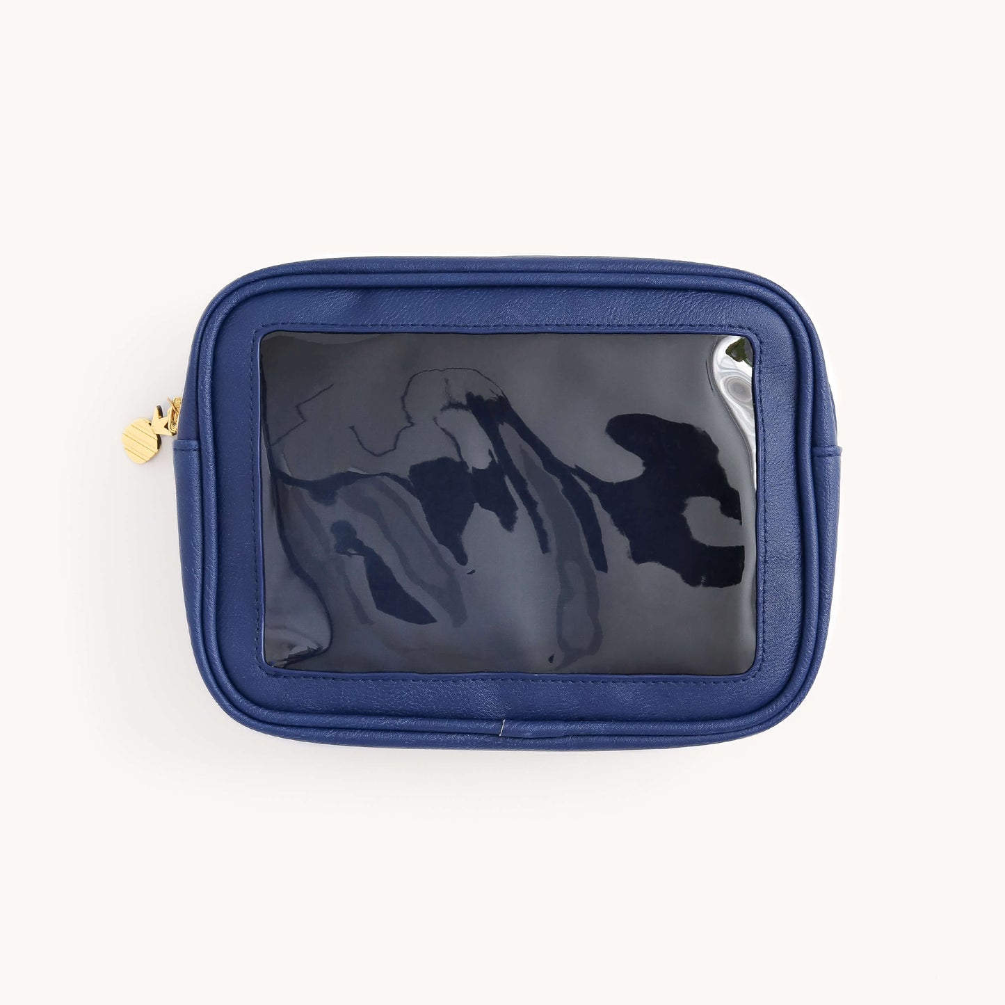 Leatherette Travel Bag - Navy