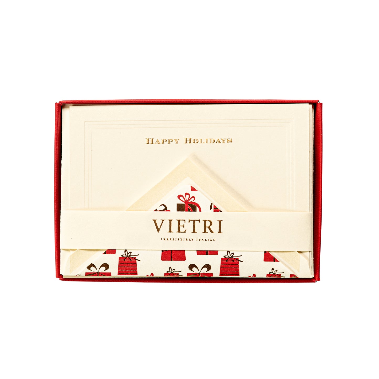 Carta Italiana Happy Holidays Notecard Set