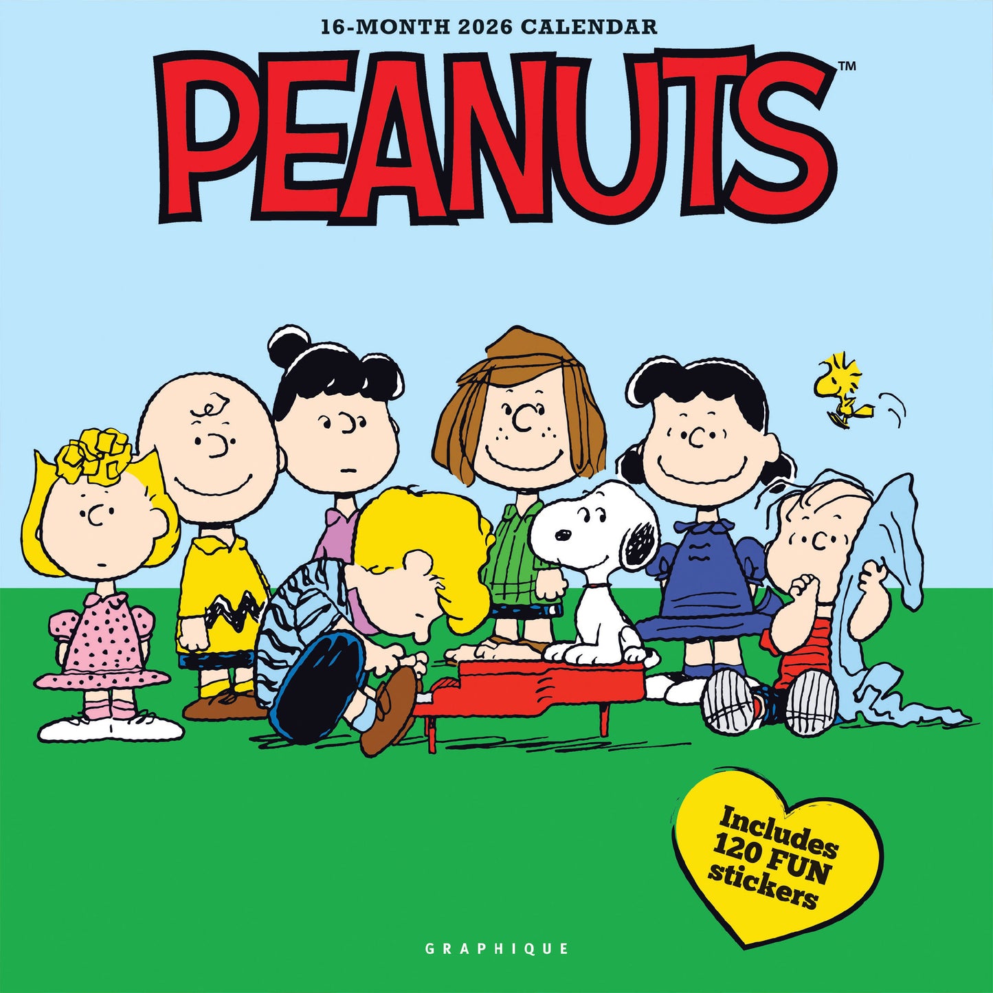Wall Calendar - Peanuts: Happiness Is