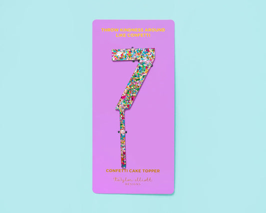 Confetti Cake Topper | 7