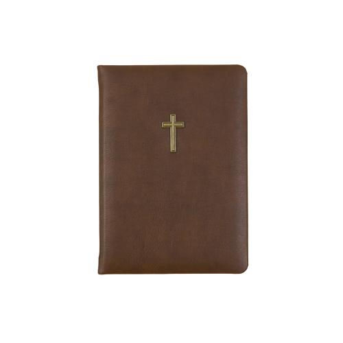 Essential Journal Brown Cross 5x7