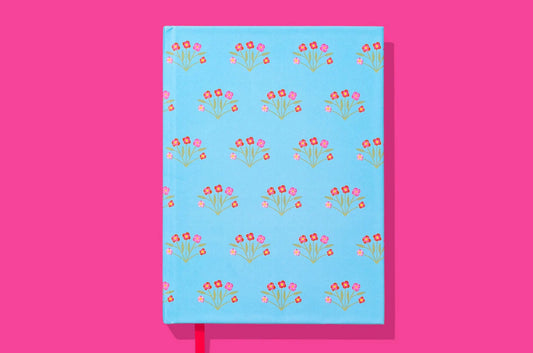 Blue Bouquets Notebook